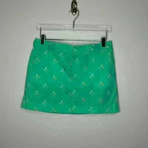 The Classic Vintage Le Tigre Mint Green Lollipop Skirt Size 6